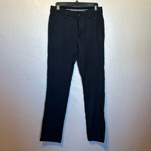 Men’s Black Amazon Essential Slacks 28 x 30 - Straight leg